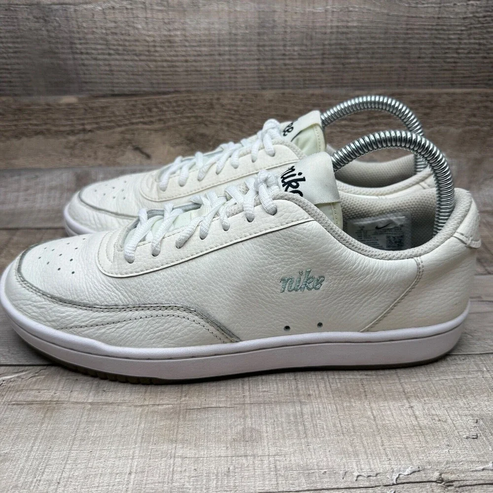 Nike Court Premium Casual Sneakers Womens Size‎ 8 White Shoes Lace Up CW1067-103